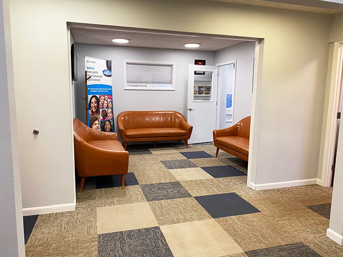 Waiting area Twelve Corners Orthodontics & Pediatric Dentistry in Rochester, NY